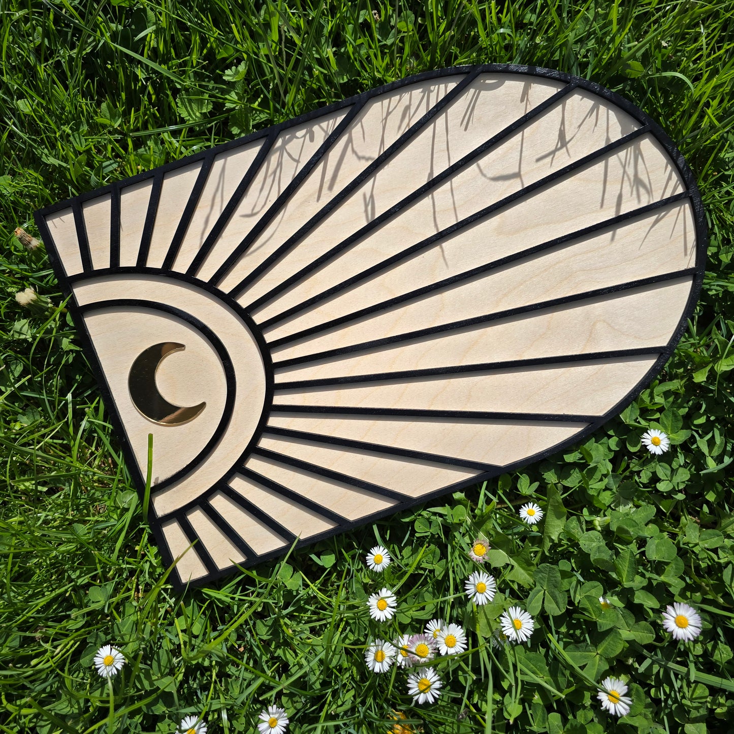 Leseni dekor “Sonce in Luna”