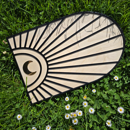 Leseni dekor “Sonce in Luna”